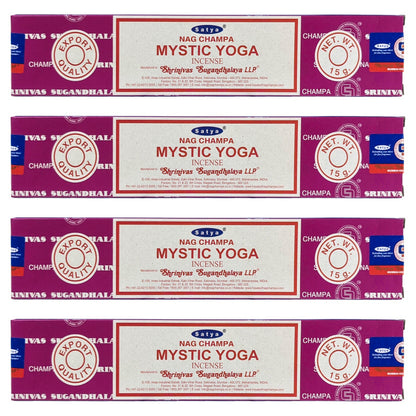 Satya Nag Champa Mystic Yoga Incense Sticks, 15g Pack