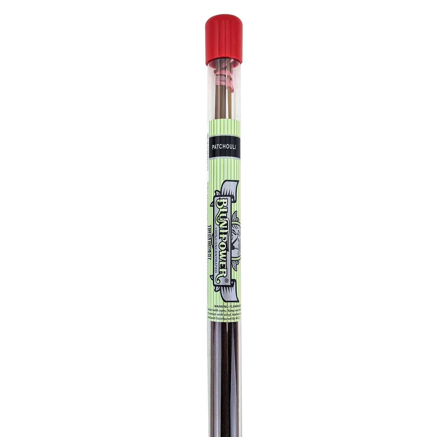 Patchouli Scent Blunt Power 17" Incense Sticks, 5-7 Sticks