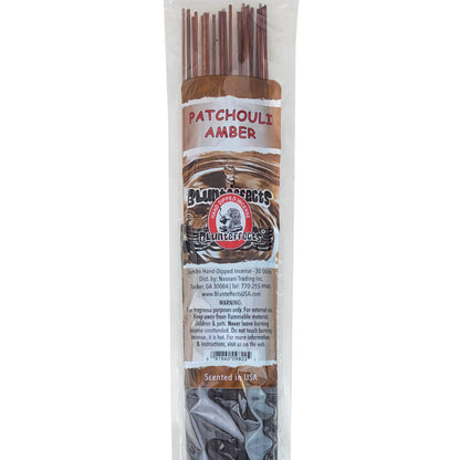 Patchouli Amber Scent, 19" BluntEffects Jumbo Incense