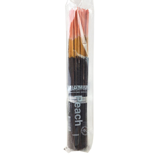 Peach Scent Wild Berry Incense, 100ct Packs