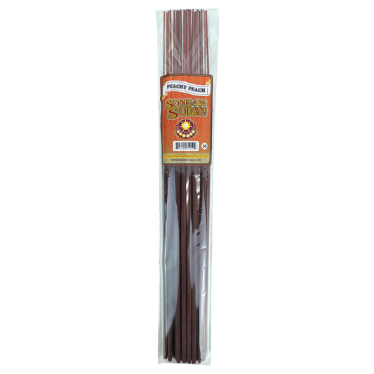 Peachy Peach Type Scent, Song Of Sudan 19" Jumbo Incense