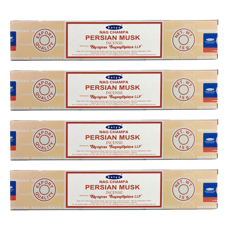 Satya Persian Musk Incense Sticks, 15g Pack