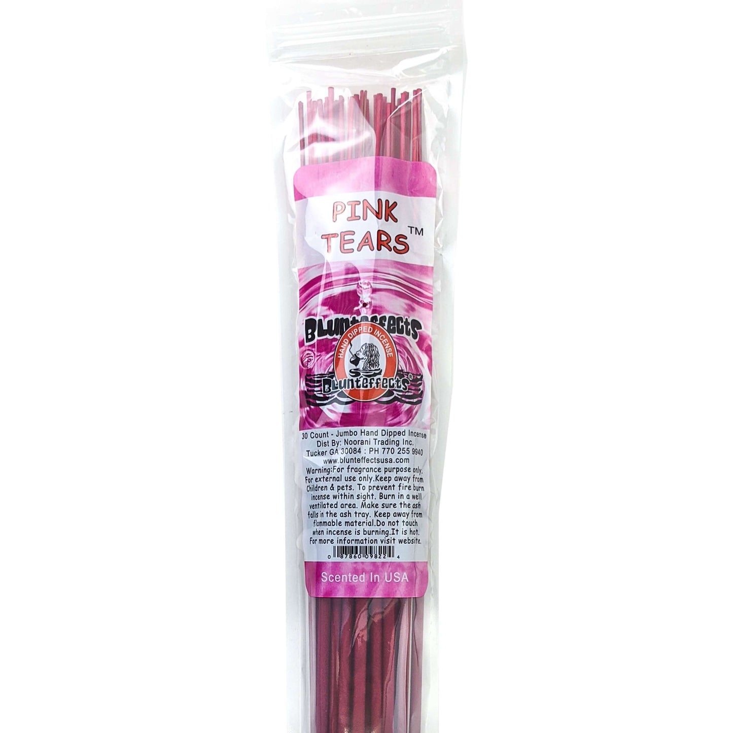 Pink Tears Scent, 19" BluntEffects Jumbo Incense