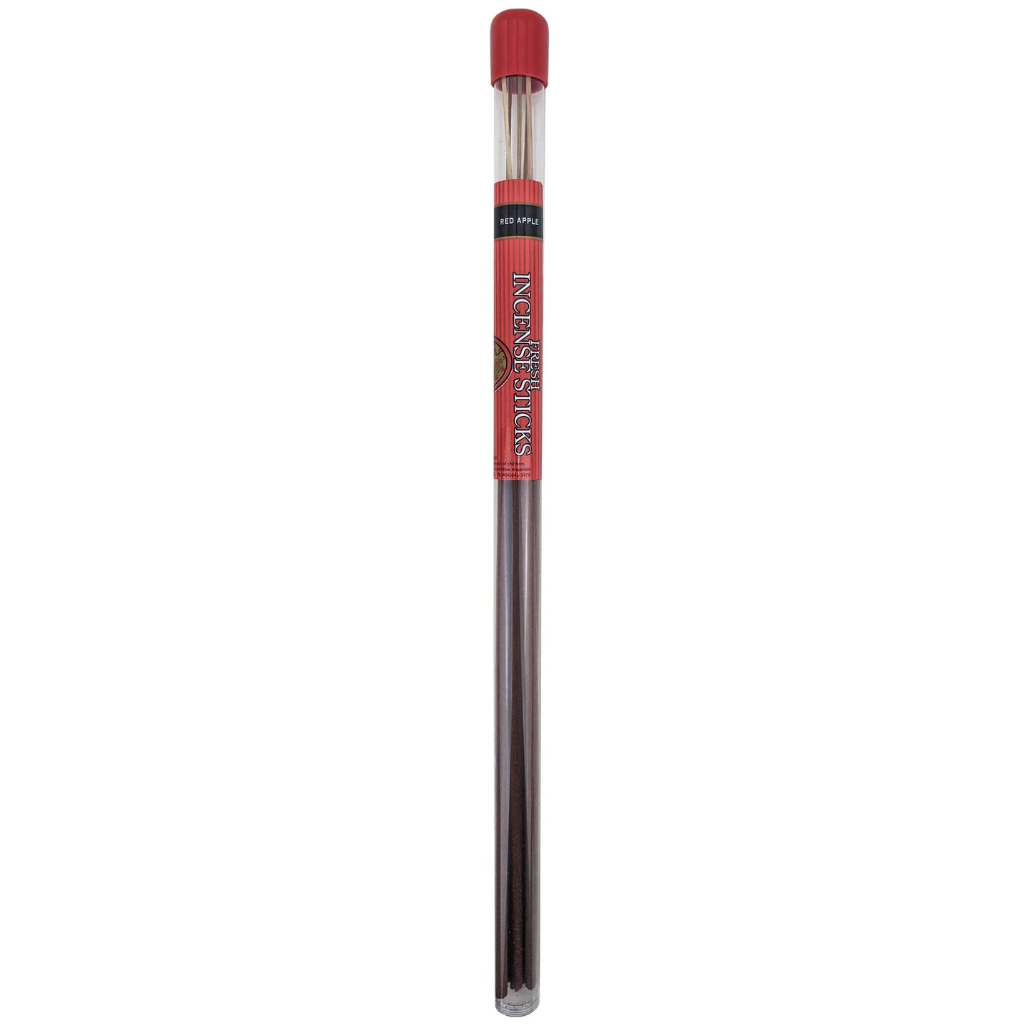 Red Apple Scent Blunt Power 17" Incense Sticks, 5-7 Sticks