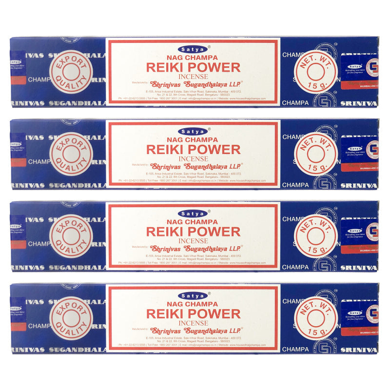 Satya Nag Champa Reiki Power Incense Sticks, 15g Pack