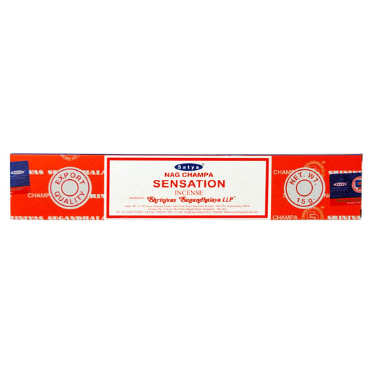 Satya Sensation Scent Incense Sticks, 15g Pack