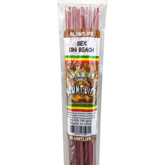 Sex On Beach Scent 19" BluntLife Jumbo Incense, 30-Stick Pack