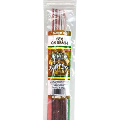Sex On Beach Scent 10.5" BluntLife Incense, 12-Stick Pack