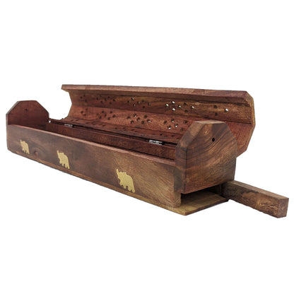 Carved Incense Holder Box 2