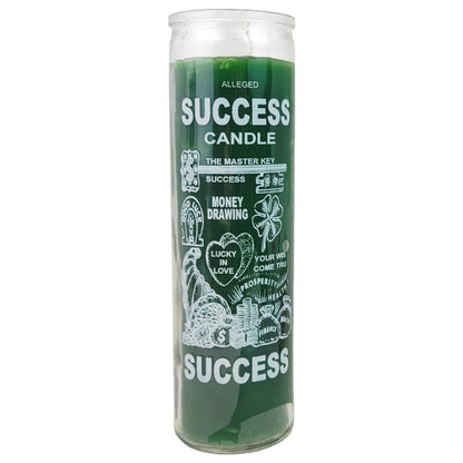 7 Day Candle, Success (Green)
