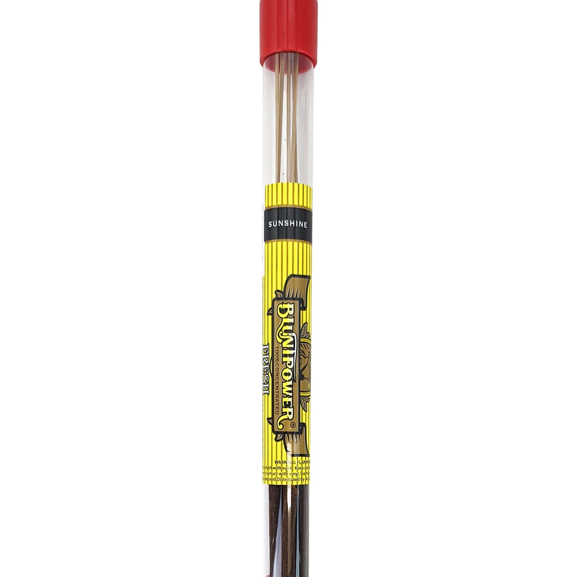 Sunshine Scent Blunt Power 17" Incense Sticks, 5-7 Sticks