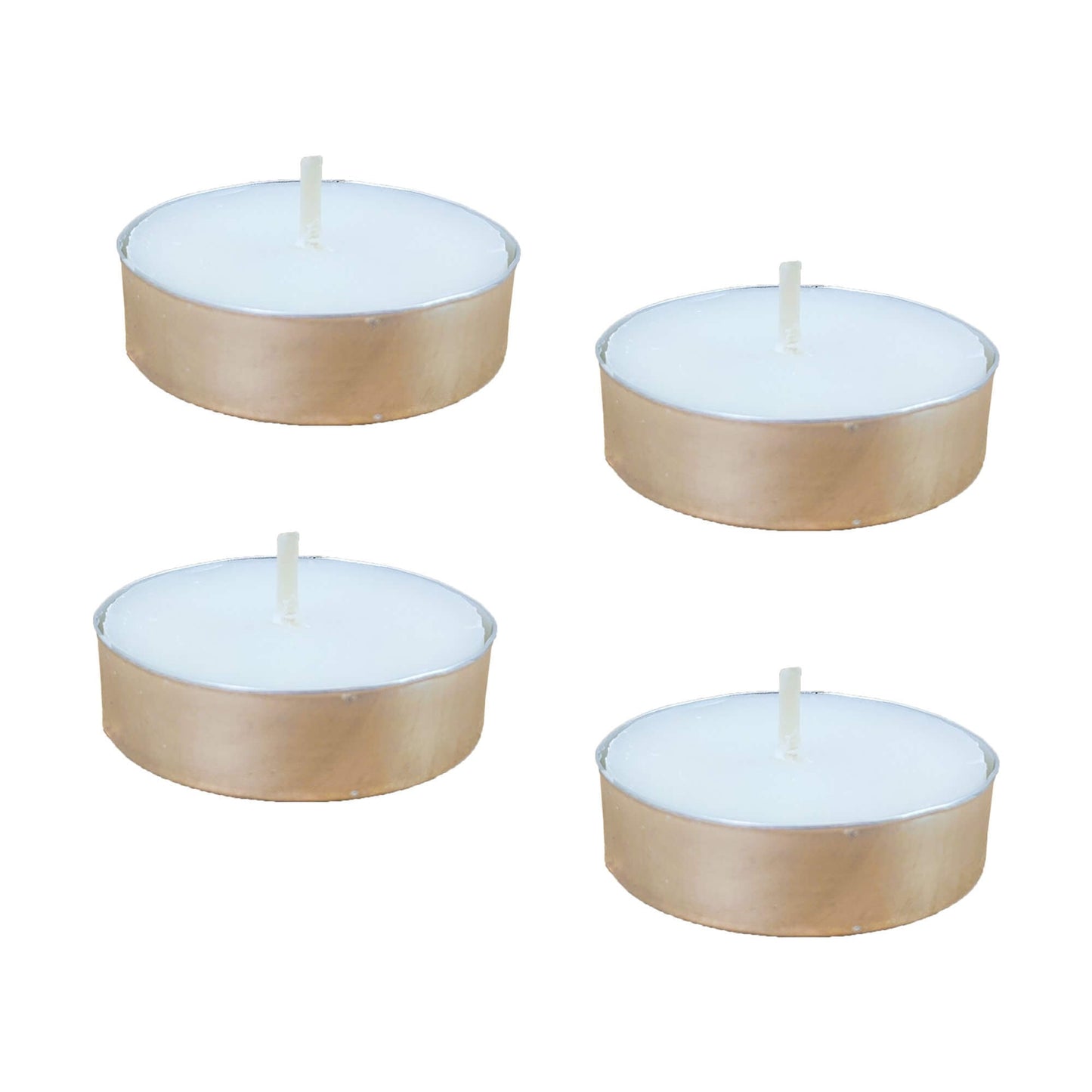 4-Pack Small Tealight Candles for Oil Warmers