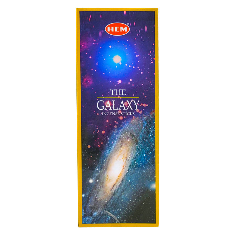 HEM Incense Sticks 20-Stick Hex Packs, The Galaxy Scent