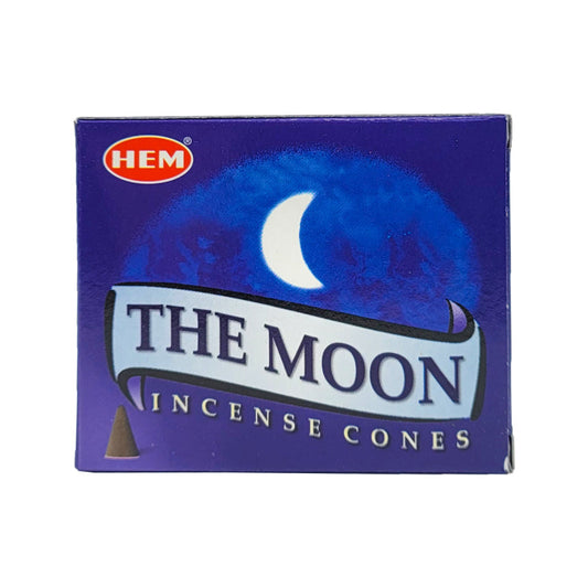 HEM The Moon Scent Incense Cones, 10 Cone Pack