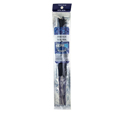 AromaBlu Hand Dipped 11" Incense Sticks, True Blue Scent