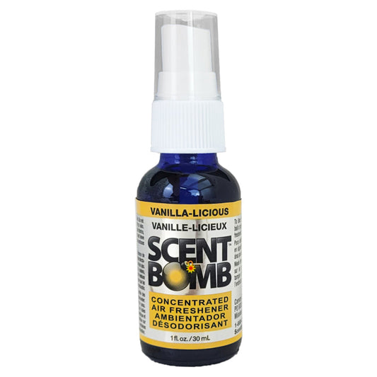 Scent Bomb Air Freshener Spray - 1OZ - Vanilla-licious Scent