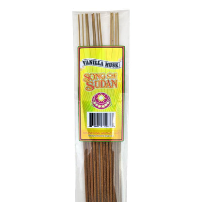 Vanilla Musk TYPE Scent Song Of Sudan 11" Incense Sticks
