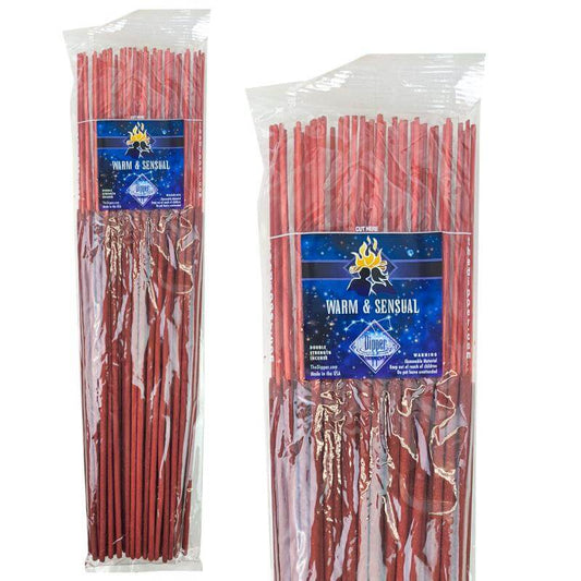 Warm & Sensual Scent 19" Incense, 50-Stick Pack, by The Dipper